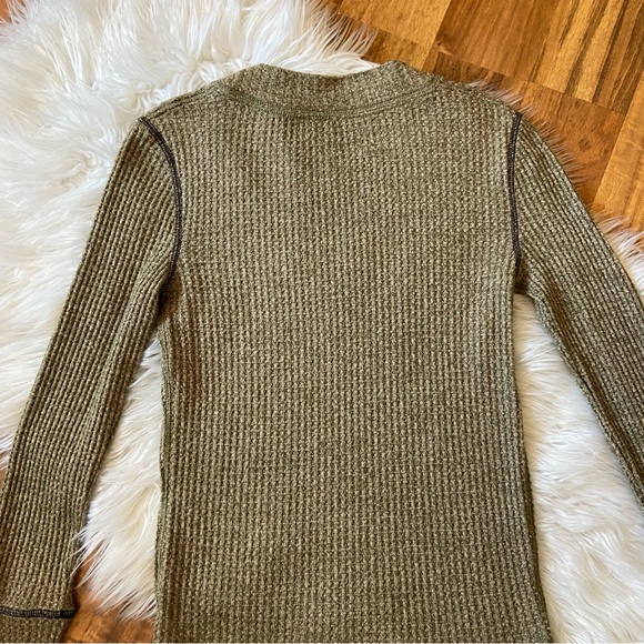 Free People Mountaineer Lace Up Cuff Top - Picture 11 of 16